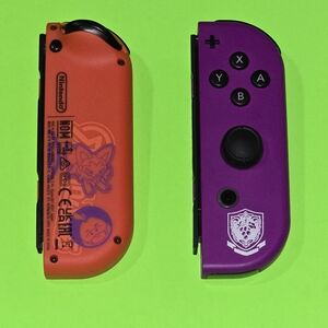 Nintendo Switch Joy-Cons Pokemon Scarlet and Violet Limited Edition NEW